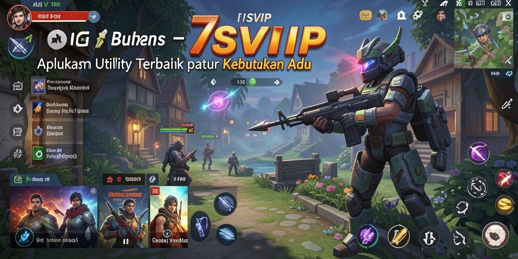 Tampilan antarmuka aplikas 7SVIP yang modern dan fungsional.