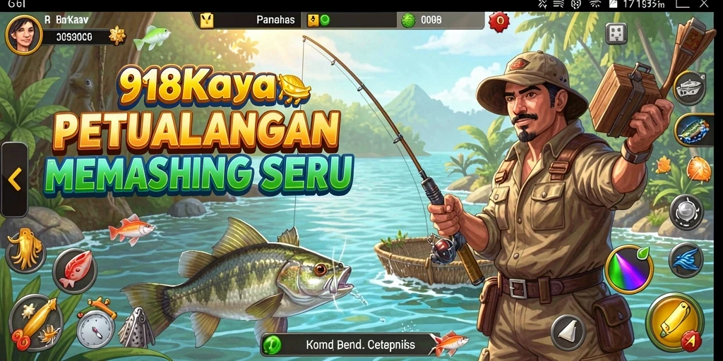 Tangkapan ikan yang luar biasa di 918KAYA saat gameplay.