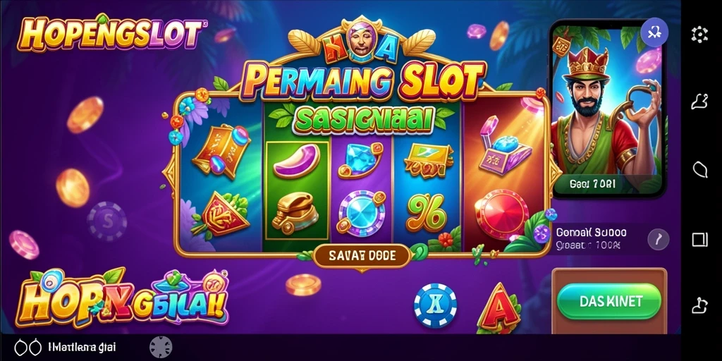 Screenshot gameplay HOPENGSLOT menampilkan keseruan putaran slot.