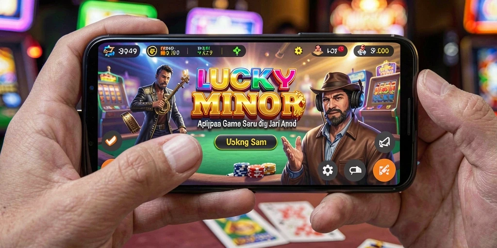 Tampilan utama <strong>LUCKYMINO</strong> menampilkan serunya bermain Kasino online.