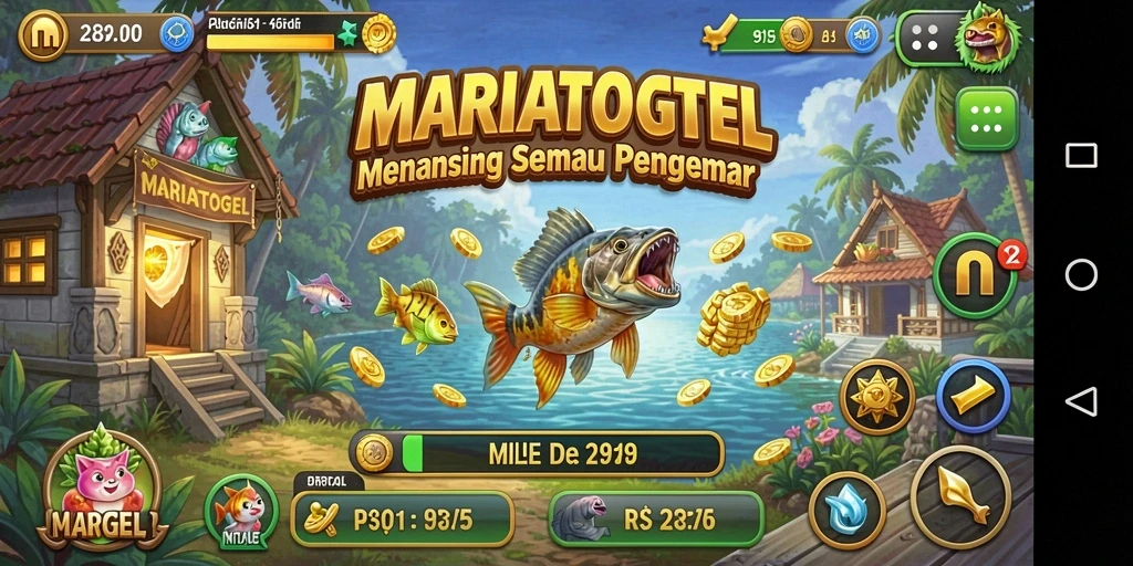 Tangkapan ikan terbesar dalam MARIATOGEL dengan grafik yang menarik.