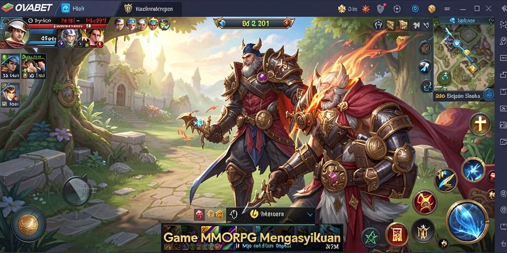 Tangkapan layar gameplay seru dari OVABET dengan aksi pertempuran yang mendebarkan.