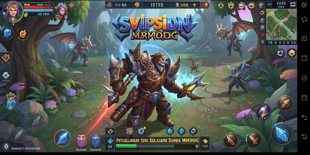 Tampilan gameplay seru di dalam dunia <strong>SVIPSIDN</strong> yang memukau.